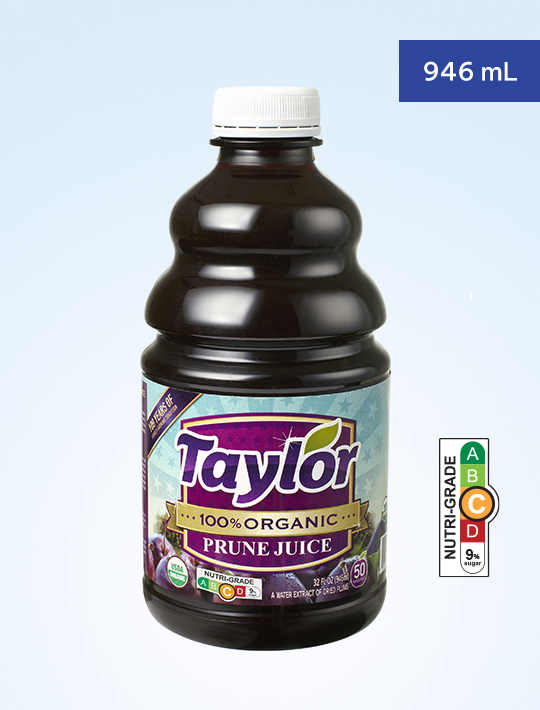 Taylor 100% Organic Prune Juice 946ml (32oz)